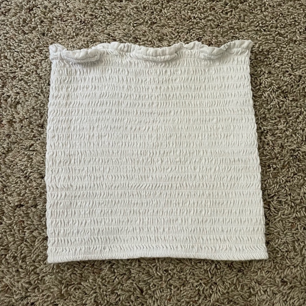white tube top
